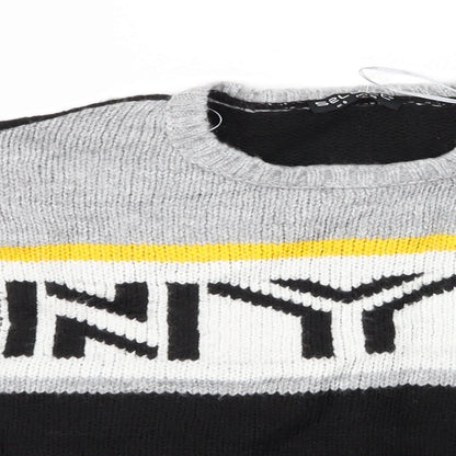 Select Womens Multicoloured   Pullover Jumper Size 8  - Select NYC Logo