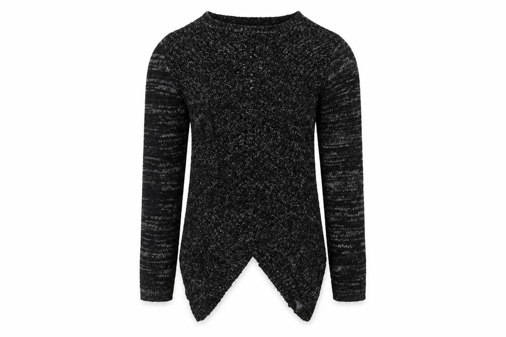 H&M Girls Black   Pullover Jumper Size 14 Years