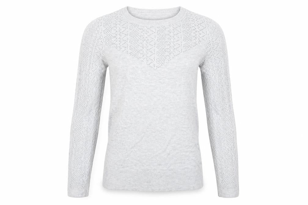 Warehouse Womens Grey   Pullover Jumper Size 6  - Warehouse