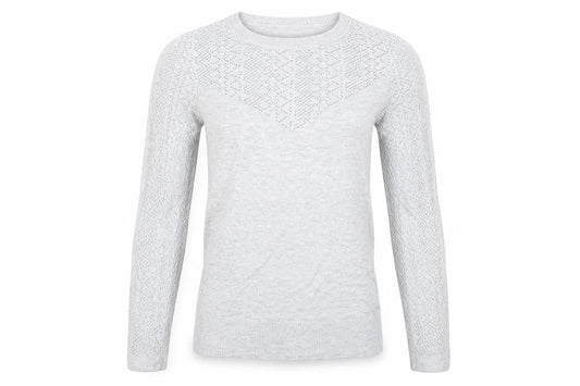 Warehouse Womens Grey   Pullover Jumper Size 6  - Warehouse