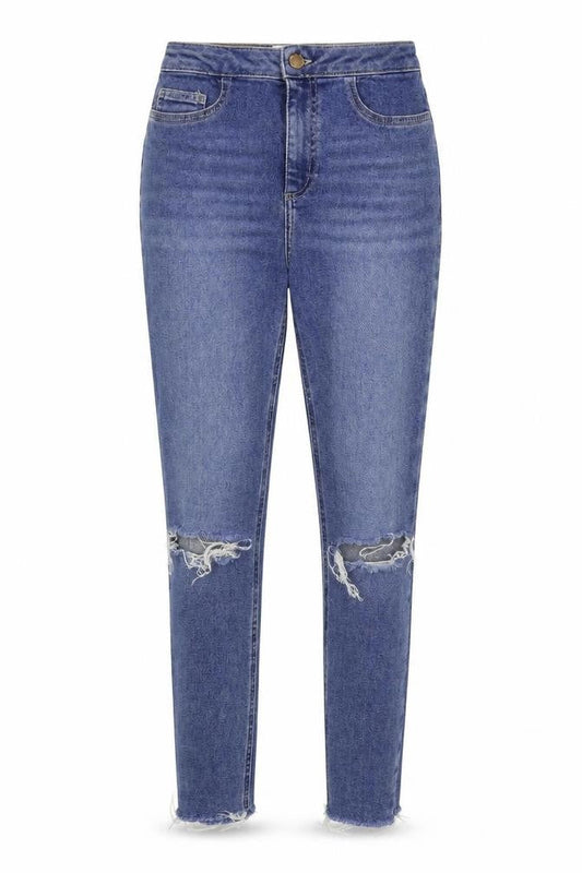 New Look Womens Blue  Denim Skinny Jeans Size 8 L27 in
