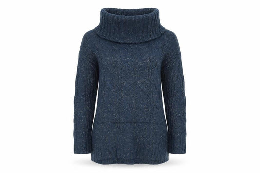 Peacocks Womens Blue  Knit Pullover Jumper Size S