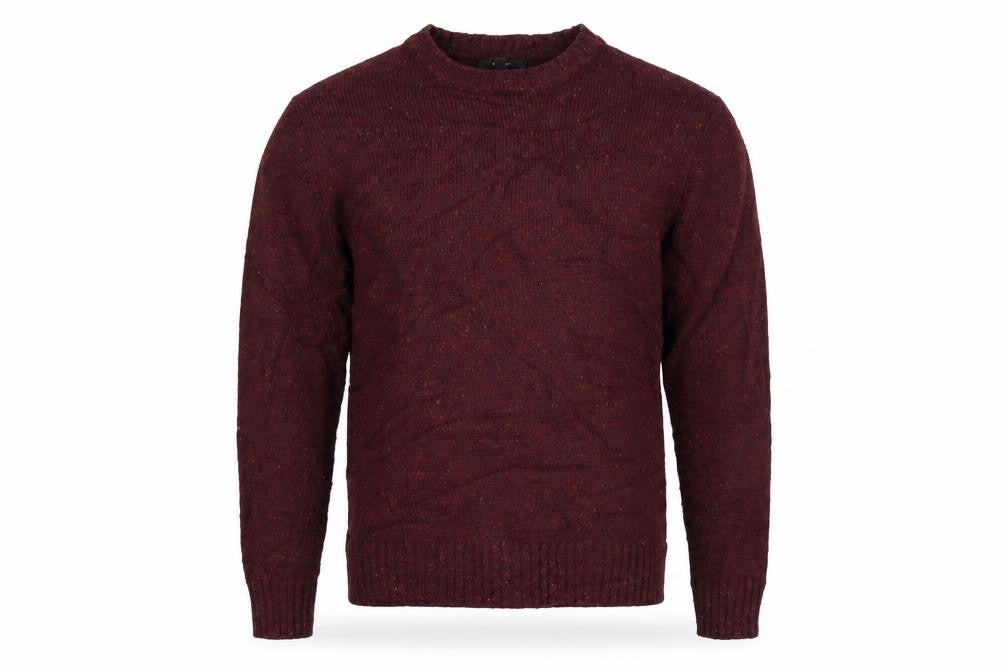 George Mens Red  Knit Pullover Jumper Size S