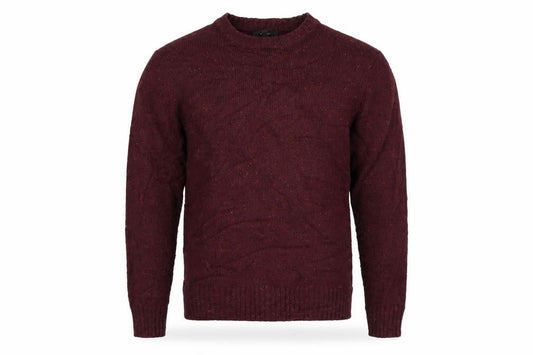 George Mens Red  Knit Pullover Jumper Size S