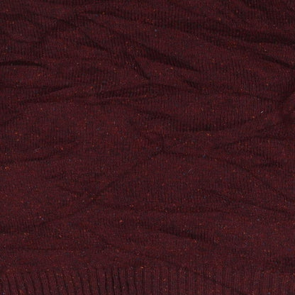 George Mens Red  Knit Pullover Jumper Size S