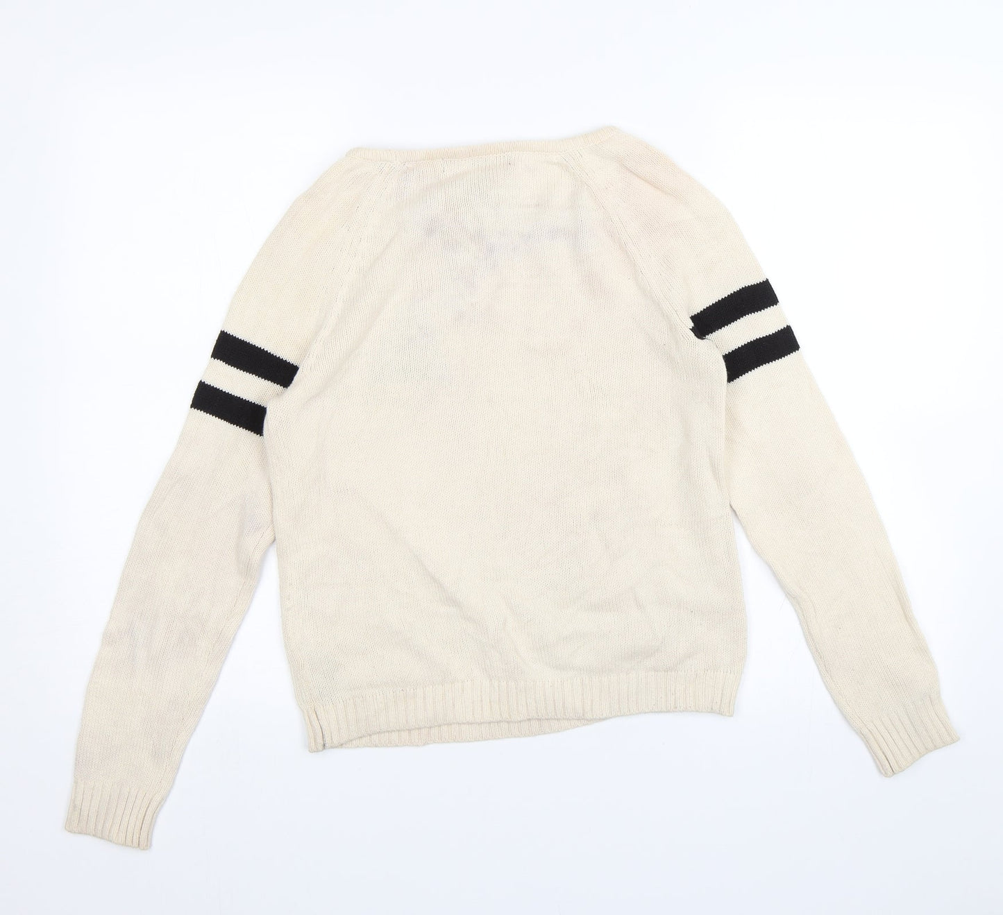 FOREVER 21 Womens Beige   Pullover Jumper Size S