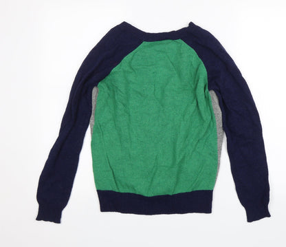 Back view of BDG women’s grey cardigan jumper, size S