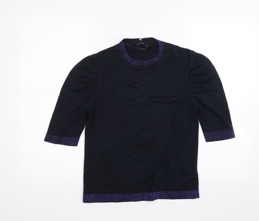 M&S Womens Blue   Pullover Jumper Size 10