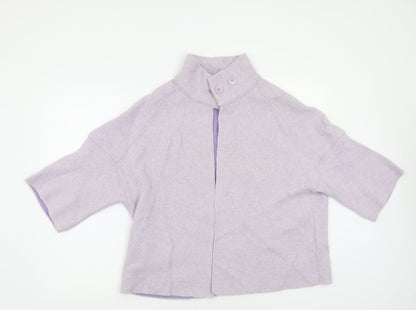 Chiaramente Womens Purple   Cardigan Jumper Size S