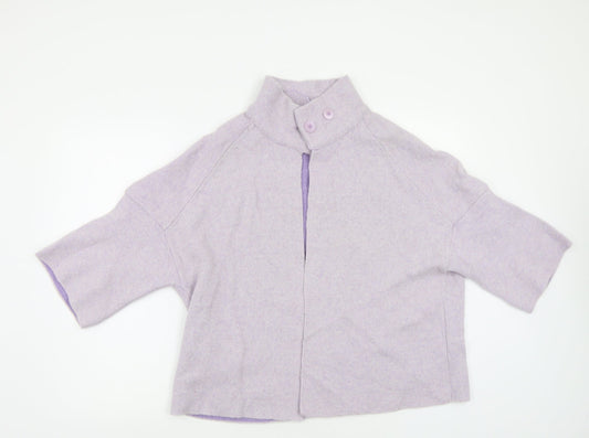 Chiaramente Womens Purple   Cardigan Jumper Size S