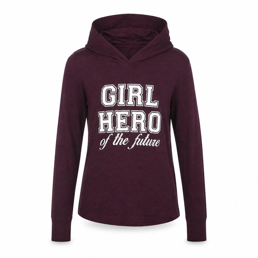 H&M Girls Red   Pullover Hoodie Size 12 Years