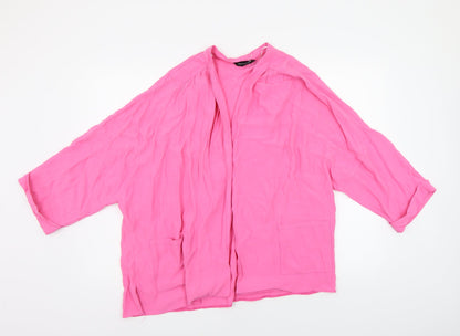 New Look Womens Pink   Jacket Blazer Size 10