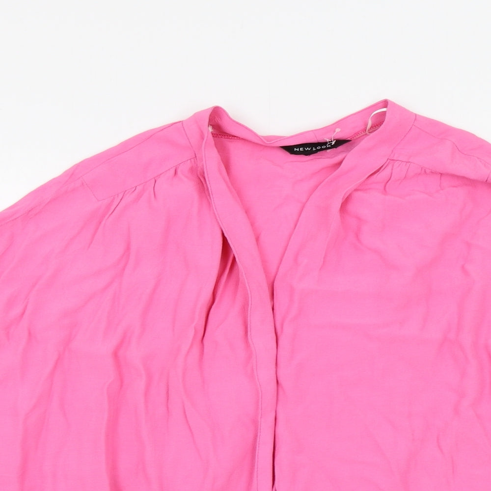 New Look Womens Pink   Jacket Blazer Size 10