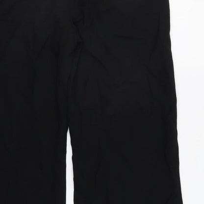Marks & Spencer Womens Black   Trousers  Size 14 L29 in