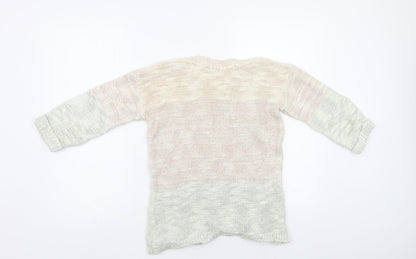 Dorothy Perkins Womens Pink   Pullover Jumper Size 8