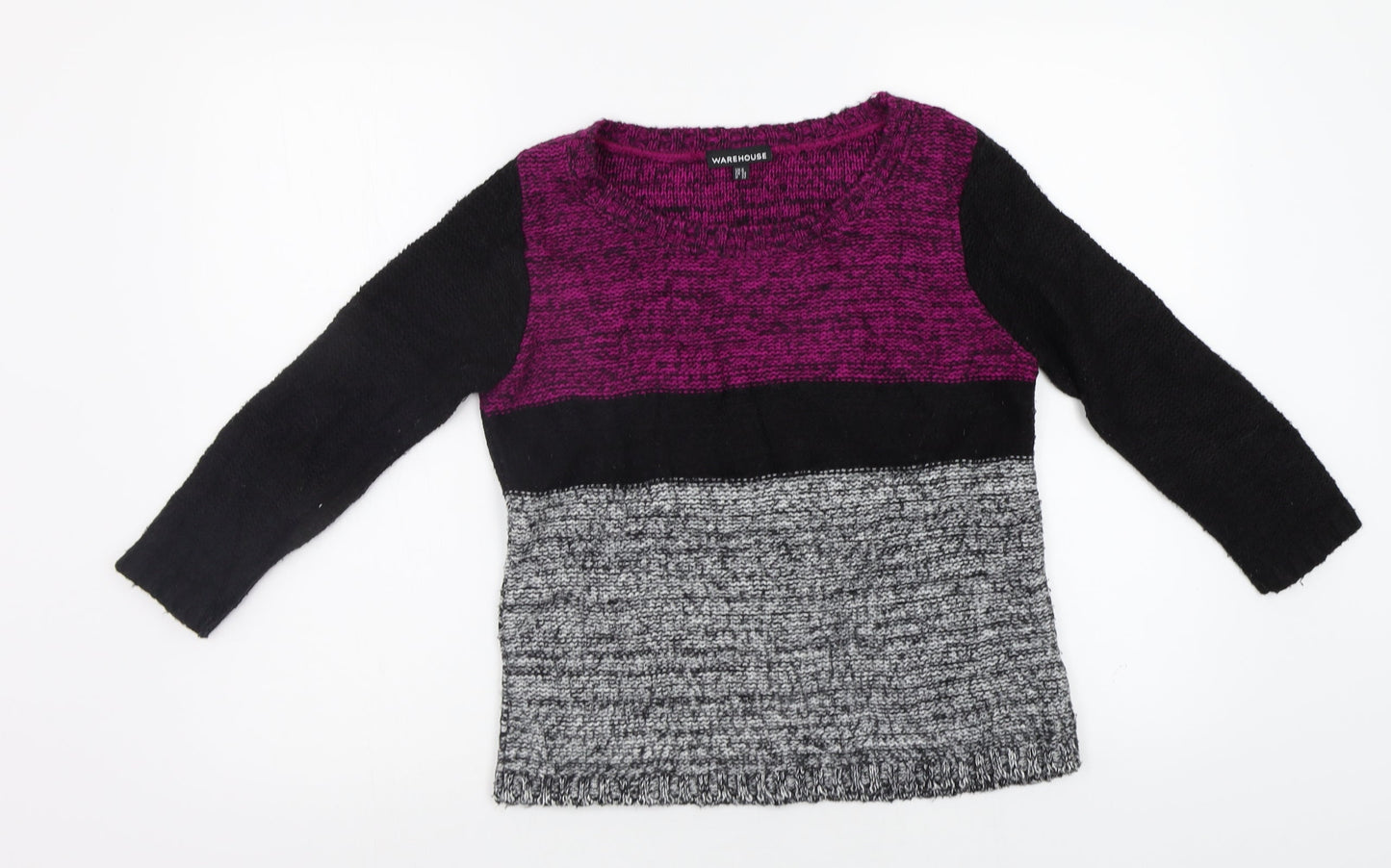 Warehouse Womens Purple   Pullover Jumper Size 6