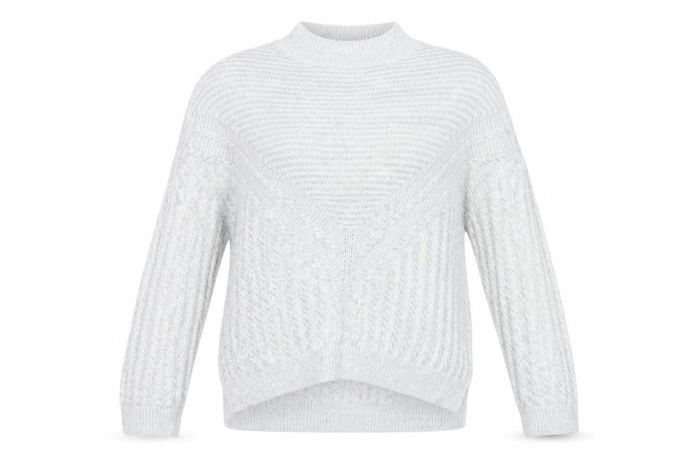 Maison De Nimes Womens Grey   Pullover Jumper Size M