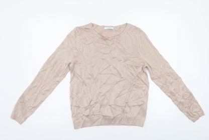 Marks & Spencer Womens Pink   Pullover Jumper Size 12