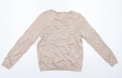 Marks & Spencer Womens Pink   Pullover Jumper Size 12