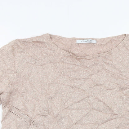 Marks & Spencer Womens Pink   Pullover Jumper Size 12