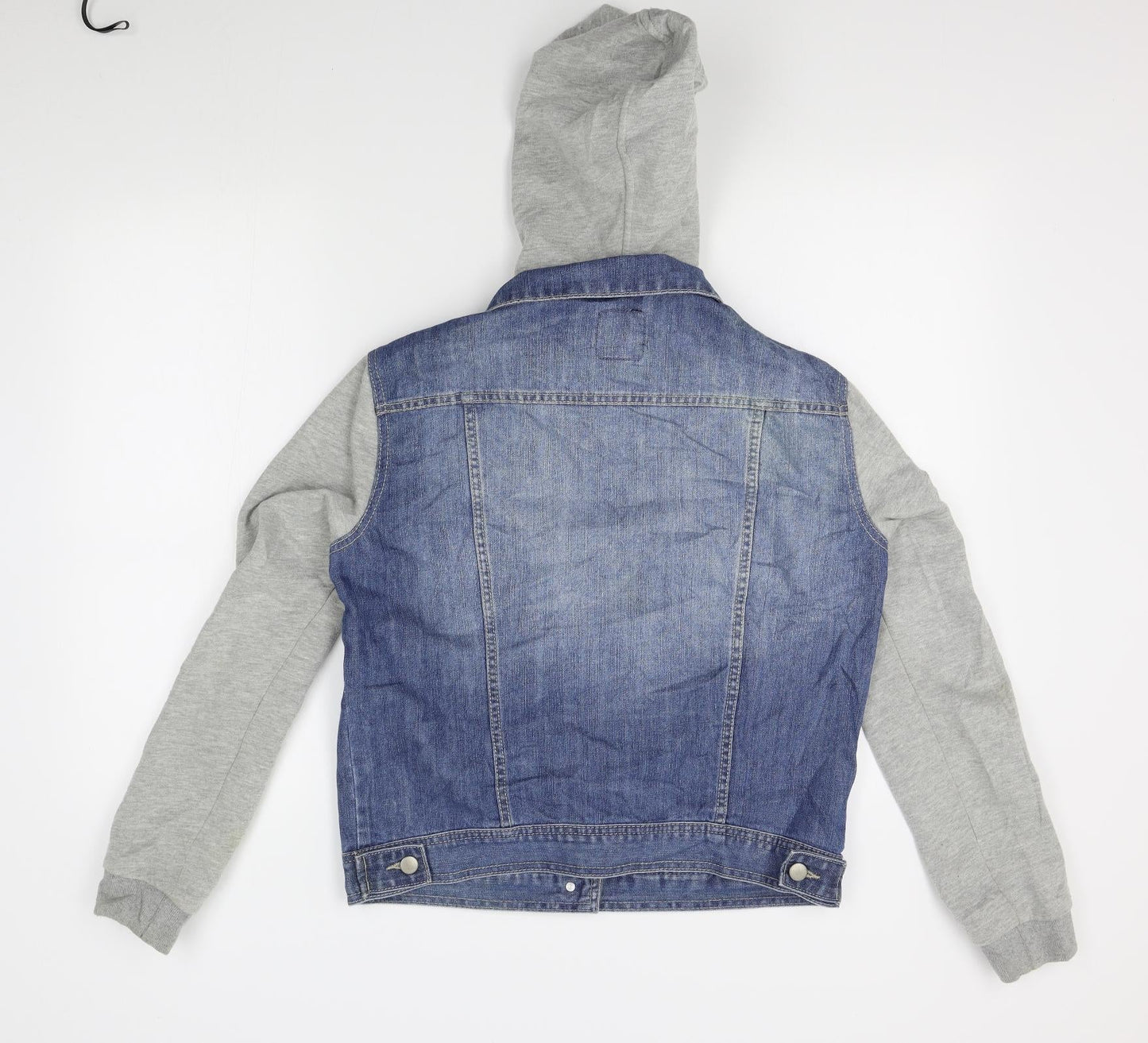 FOREVER 21 Womens Blue   Jacket  Size M  - removable hood
