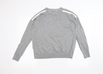 Next Womens Grey   Pullover Jumper Size 12