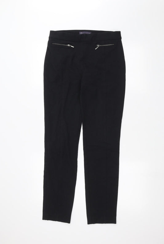Marks and Spencer Womens Black   Trousers  Size 10 L27 in