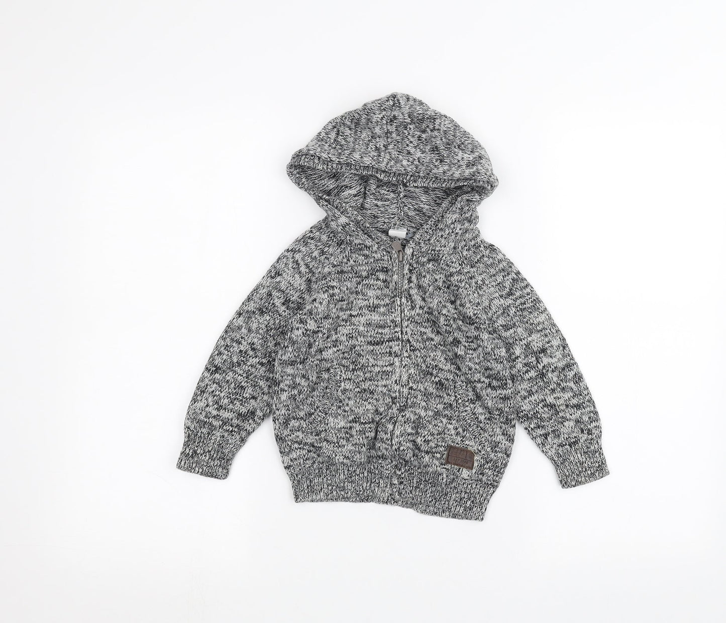 Gap Boys White   Full Zip Hoodie Size 2 Years