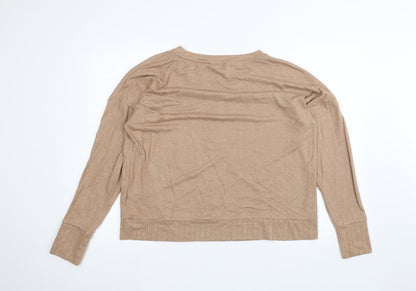 Marks & Spencer Womens Brown   Pullover Jumper Size 16