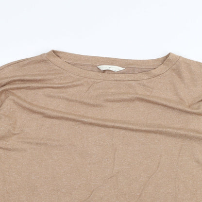 Marks & Spencer Womens Brown   Pullover Jumper Size 16