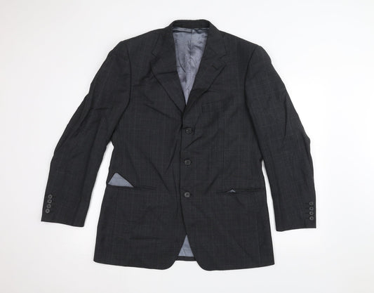 Marks and Spencer Mens Black   Jacket Suit Jacket Size 40