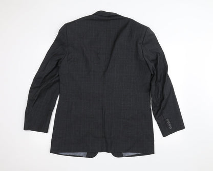 Marks & Spencer Mens Black   Jacket Suit Jacket Size 40