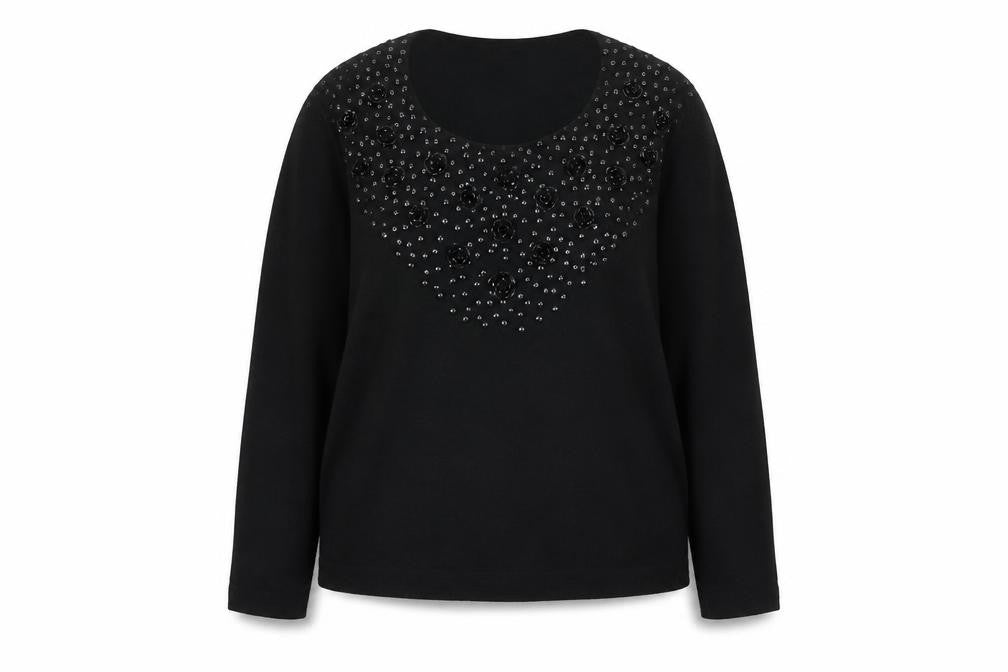 frambears Womens Black   Pullover Jumper Size 10