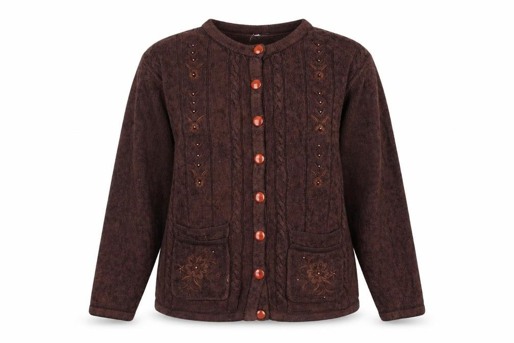 elizabeth scott Womens Brown   Jacket  Size L