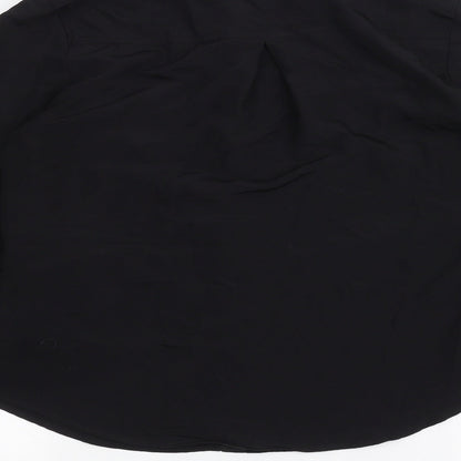 Incorporatewear Womens Black   Basic Button-Up Size 10