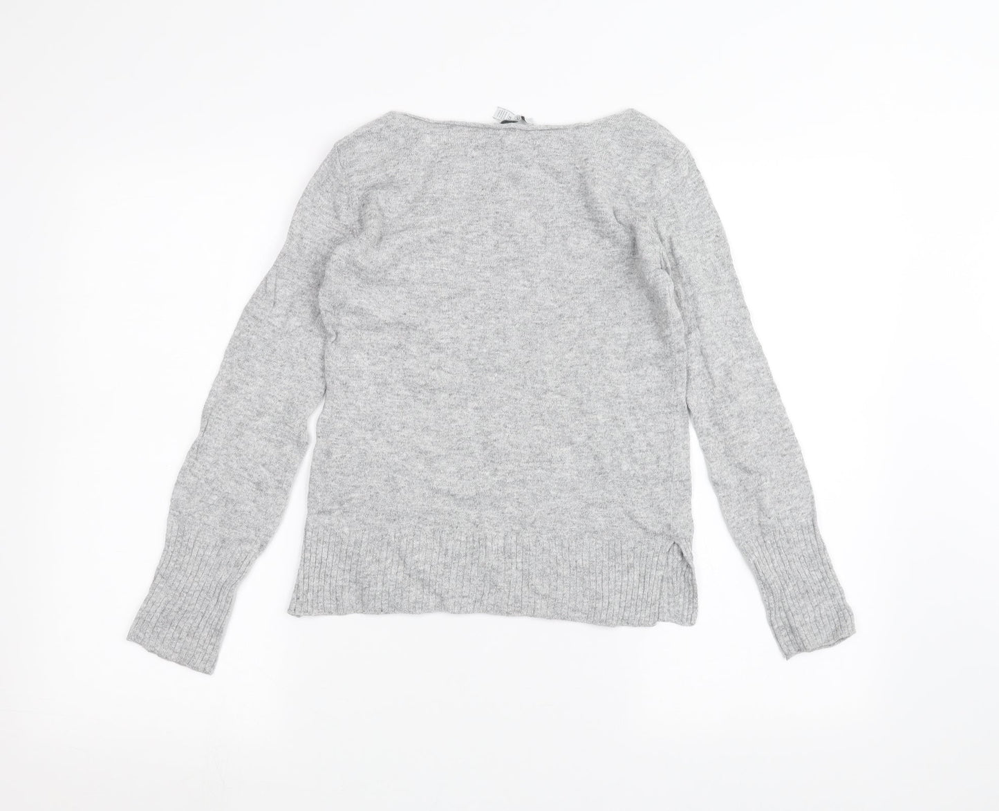 Mari Womens Grey   Pullover Jumper Size XS