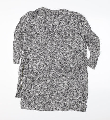River Island Womens Grey  Knit Pullover Jumper Size 6
