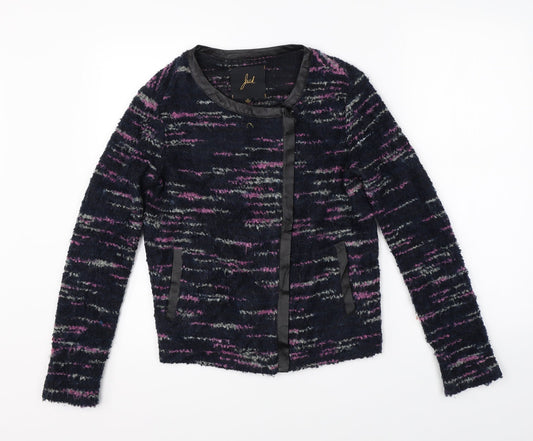 JACK Womens Black  Knit Full Zip Jumper Size S