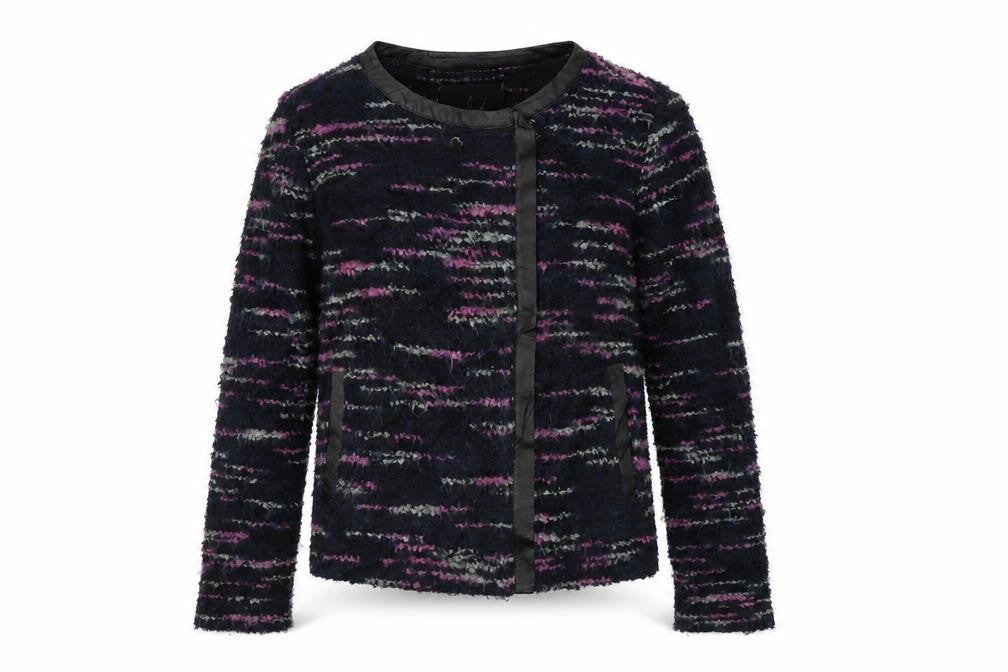 JACK Womens Black  Knit Full Zip Jumper Size S