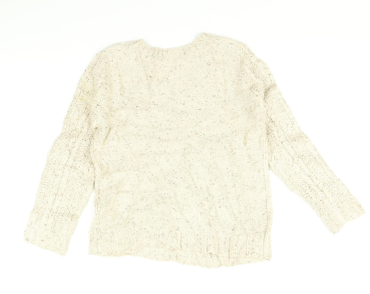 Arizona Jeans Womens Beige   Pullover Jumper Size M
