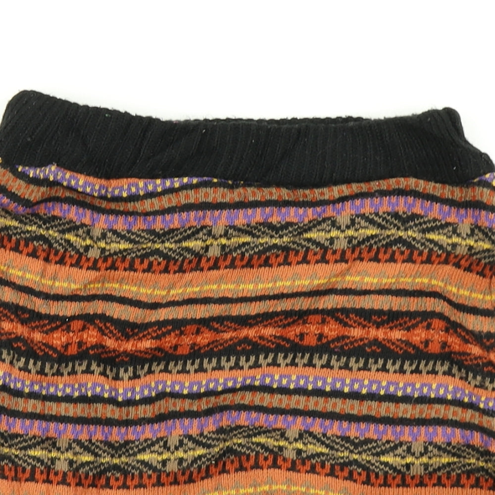 That's it! Womens Multicoloured Geometric  Mini Skirt Size XS
