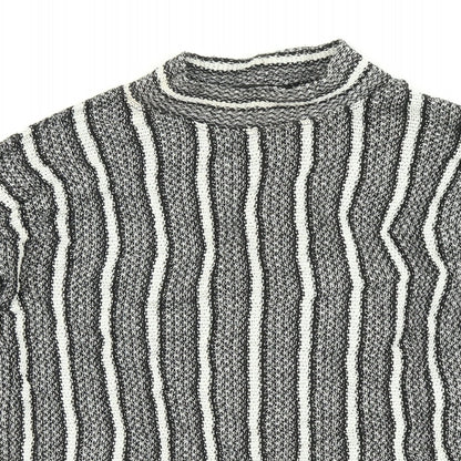 Topshop Womens Multicoloured Striped  Pullover Jumper Size 10