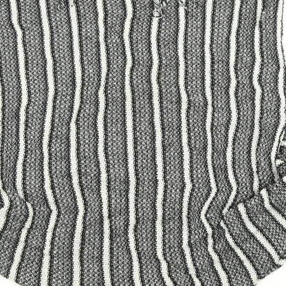 Topshop Womens Multicoloured Striped  Pullover Jumper Size 10