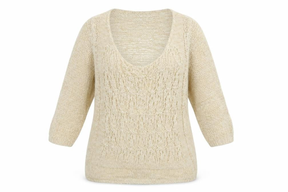 viriato Womens Beige   Pullover Jumper Size 14