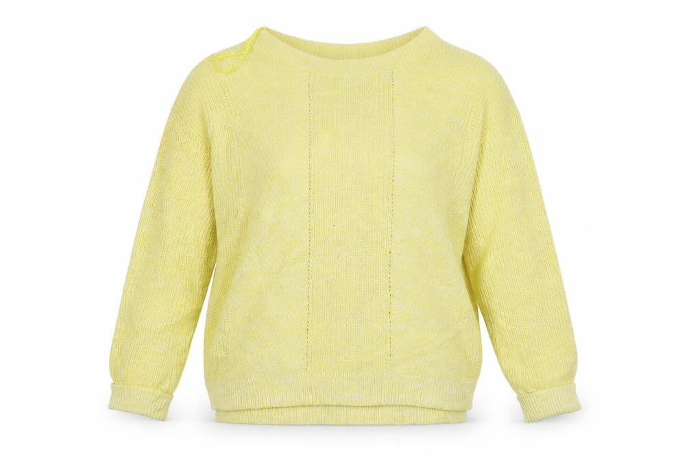 Marks & Spencer Womens Yellow   Pullover Jumper Size M