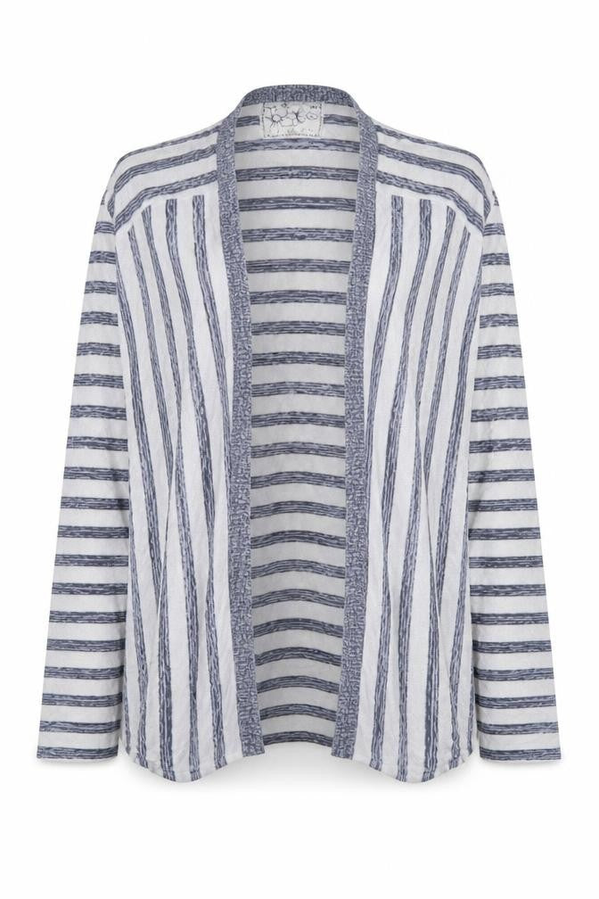 FATFACE Womens Multicoloured Striped  Cardigan Jumper Size S