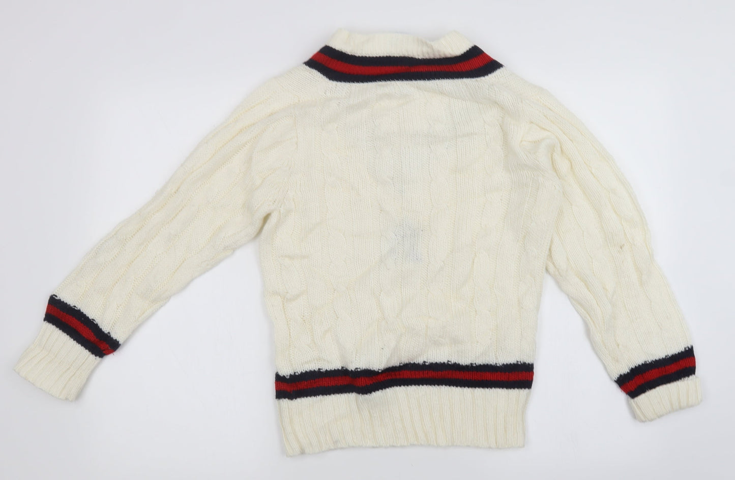 falcon sportwear  Boys White   Pullover Jumper