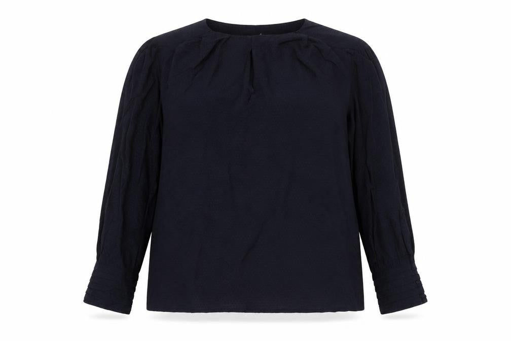 Mango Womens Blue   Basic Blouse Size M