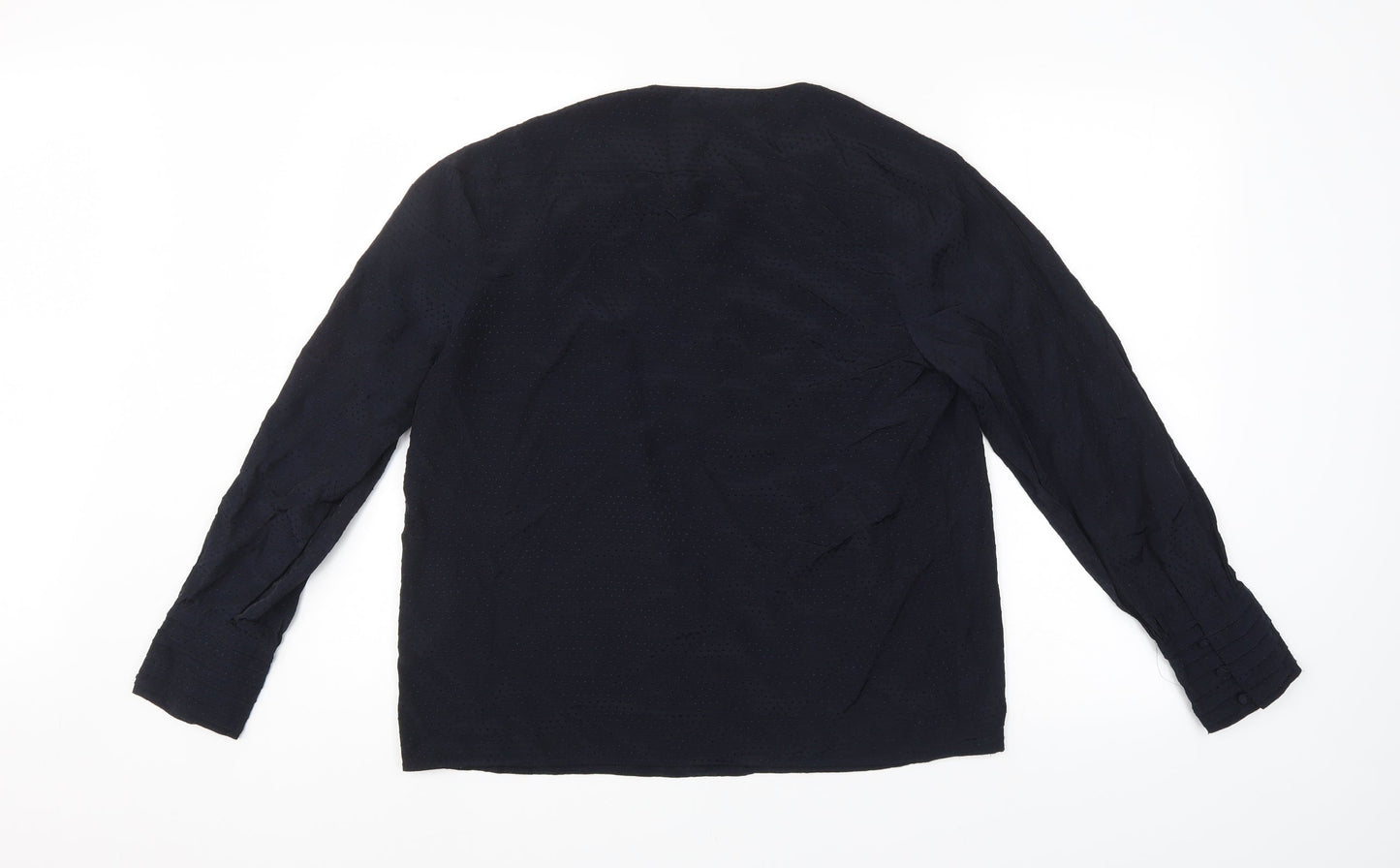 Mango Womens Blue   Basic Blouse Size M