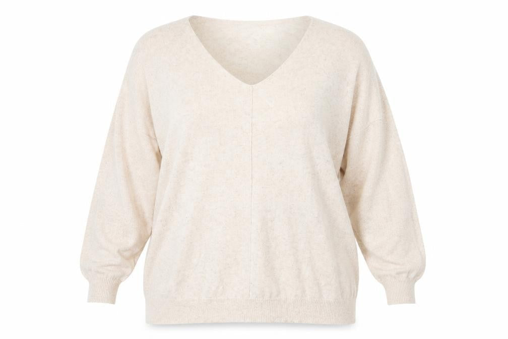 Atmosphere Womens Beige   Pullover Jumper Size L